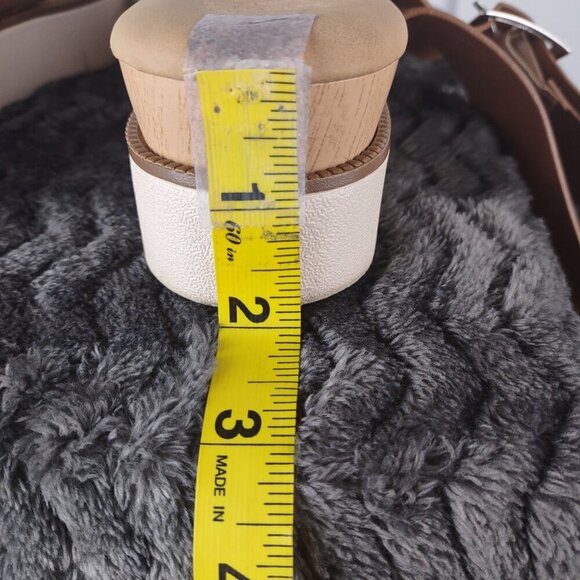 Bamboo Cycle-04 Tan Strappy Sandals – Size 5.5 – 2" Heel – All Manmade - Picture 7 of 9